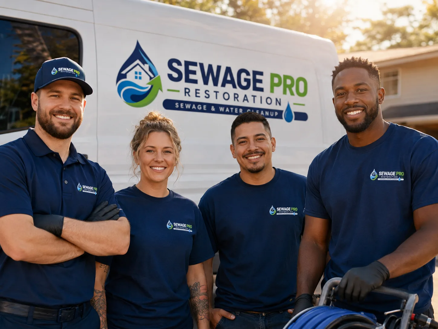 Sewage Cleanup Services company in Voltaire, ND